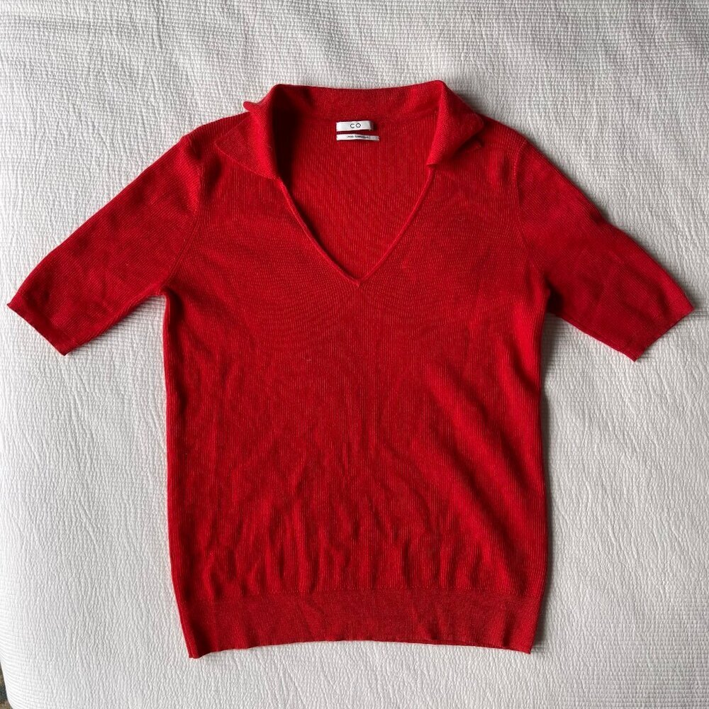 Co. Cashmere V-Neck Sweater